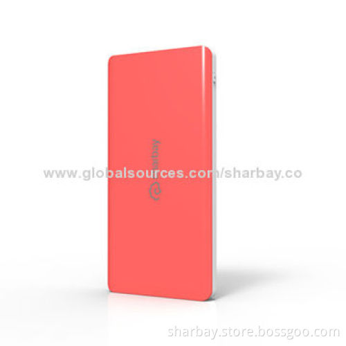 Power Banks with 4,000mAh Capacity, Lithium Polymer Battery, 5V/1A Input/Output, for SmartphonesNew